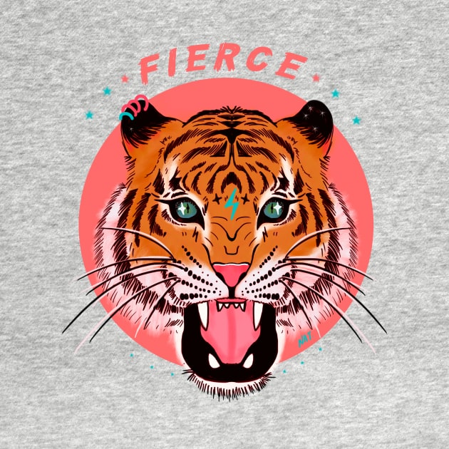 Fierce Tiger by natsinmiedo